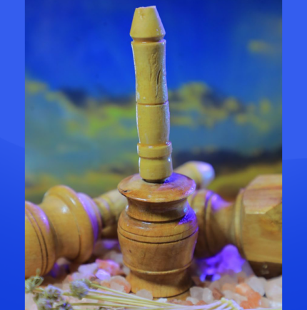 مكحلة خشب فارغة