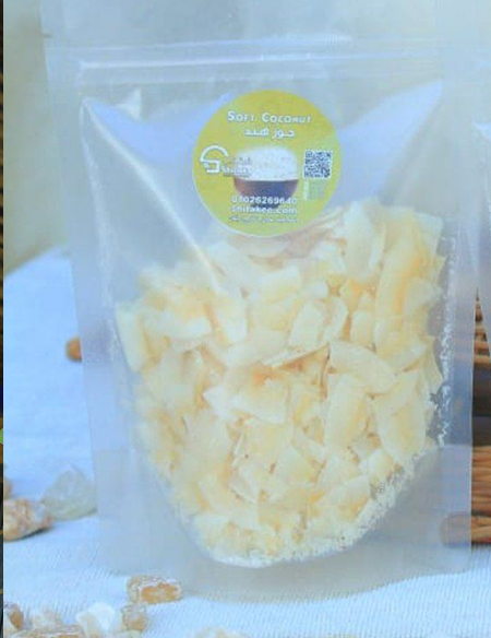 جوز هند شرائح جوز هند شرائح