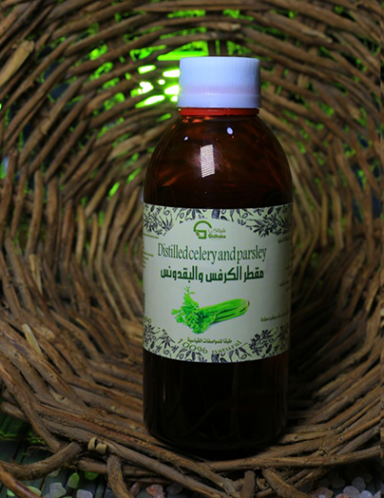 ماء البقدونس والكرفس العشبي