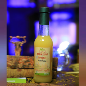 خل تفاح عضوي أخضر